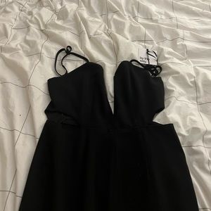 By the way jumpsuit xs black